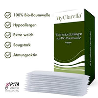 Postpartum maandverband van biologisch katoen, 10 stuks