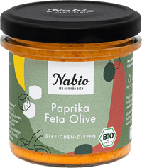 Brotaufstrich, Paprika Feta Olive, 135 g