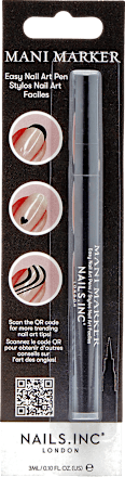 Nageldesign Stift Mani Marker Black, 1 St NAILS.INC