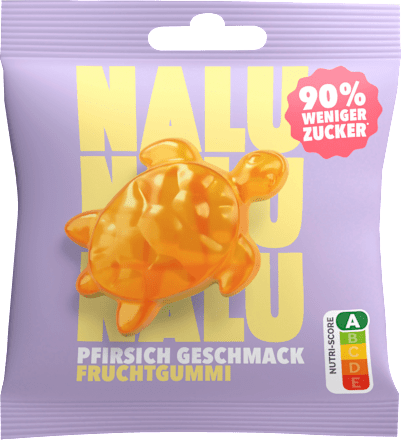 Fruchtgummi, Pfirsich, 50 g