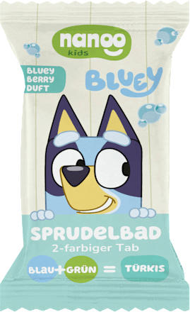 Kinder Badezusatz Badetab Sprudelbad Bluey, 1 St