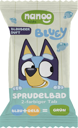 Kinder Badezusatz Badetab Sprudelbad Bluey, 1 St