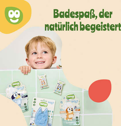 Kinder Badezusatz Sprudelbad Bluey blau, 1 St