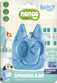 Kinder Badezusatz Sprudelbad Bluey blau, 1 St