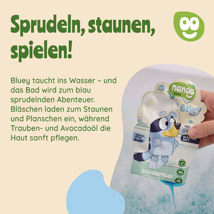 Schaumbad Bluey, 40 ml