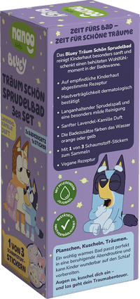 nanoo kids Sprudelbad Bluey Träum schön Set 3tlg, 1 St