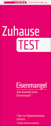 Zuhause Test Eisenmangel 1 Anwendung, 1 St NanoRepro