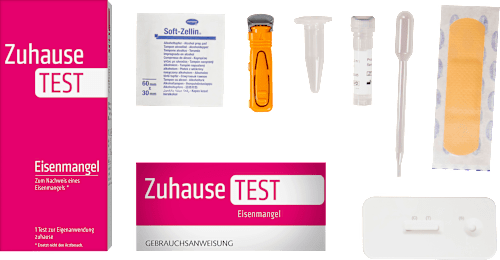 Zuhause Test Eisenmangel 1 Anwendung, 1 St NanoRepro