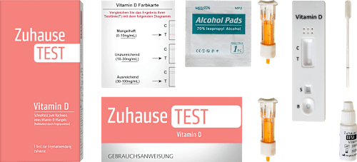 Zuhause Test Vitamin D, 1 Anwendung, 1 St