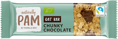 Haferriegel, Oat Bar Chunky Chocolate, 40 g Naturally PAM