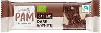Haferriegel, Oat Bar Dark & White, 40 g Naturally PAM