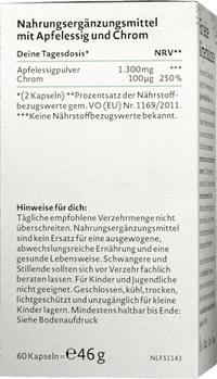 Apfelessig Kapseln, 46 g