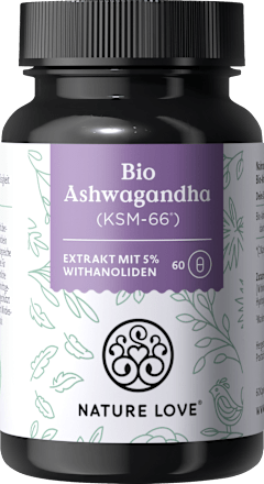 Ashwagandha KSM 66 Kapseln, 60 St