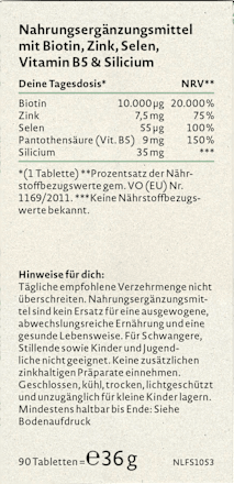Biotine Complex Tabletten 90 stuks, 36 g