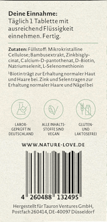 Biotin Komplex Tabletten 90 St, 36 g