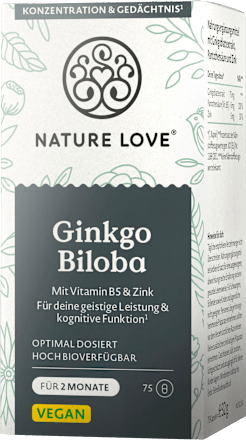Ginkgo Biloba Kapseln, 75 St