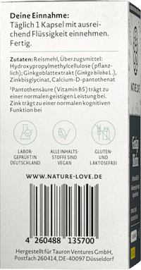 Ginkgo Biloba Kapseln, 75 St