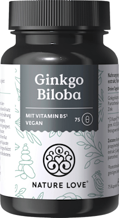 Ginkgo Biloba Kapseln, 75 St