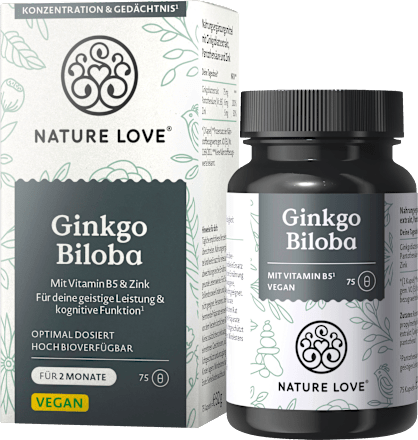 Ginkgo Biloba Kapseln, 75 St