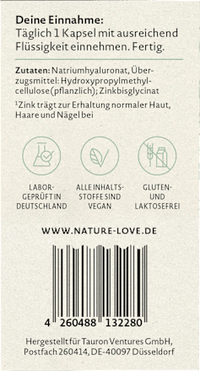 Hyaluron capsules 60 stuks, 39 g