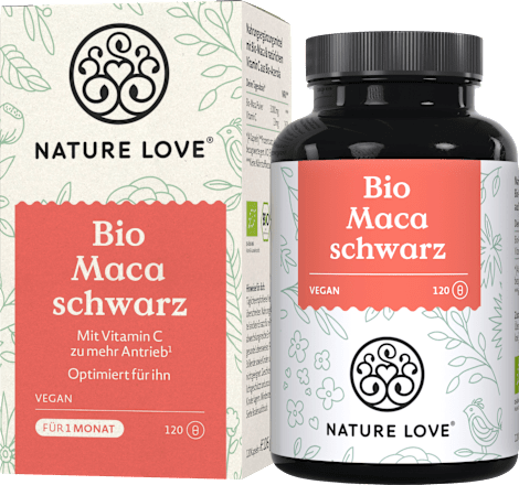 Maca Schwarz Kapseln 120 St, 106 g