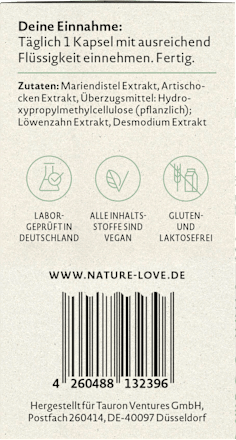 Mariadistel capsules 60 stuks, 40 g