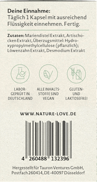 Mariadistel capsules 60 stuks, 40 g