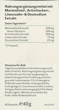 Mariendistel Kapseln 60 St, 40 g
