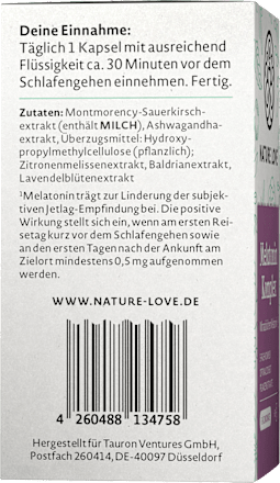 Melatonin Komplex Kapseln 60 St, 49 g