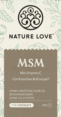 MSM mit Vitamin C Tabletten 180 St, 187 g