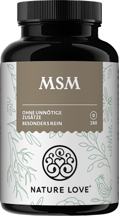 MSM mit Vitamin C Tabletten 180 St, 187 g Nature Love