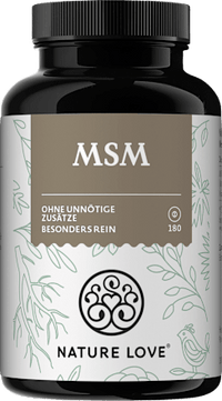 MSM mit Vitamin C Tabletten 180 St, 187 g Nature Love