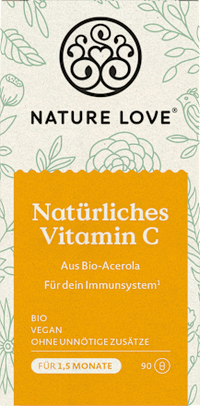 Natürliches Vitamin C Kapseln 90 St, 57 g