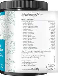 Premium Kollagenpulver, 300 g
