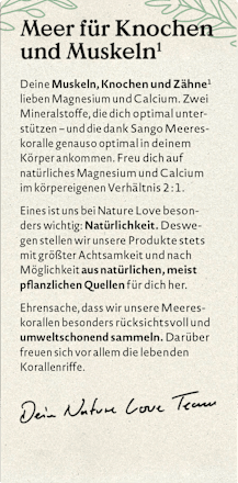 Sango Meereskoralle (Calcium + Magnesium) Kapseln 90 St, 109 g