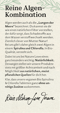 Spirulina & Chlorella Tabletten 360 St, 180 g
