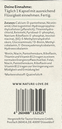 Vitamine B-complex capsules 90 stuks, 42 g