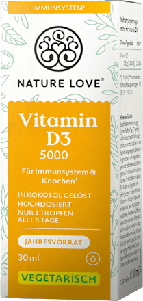 Vitamin D3 5000 I.E. Tropfen, 30 ml