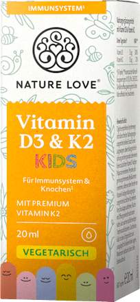 Vitamin D3&K2 Kids Tropfen, 20 ml