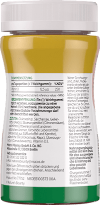 Vitamine D3 zachte gums 500 IE 60 stuks, 114 g