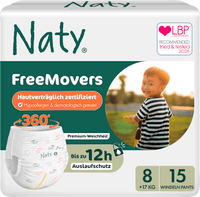 Baby Pants Free Movers Gr. 8 (17+ kg), 15 St