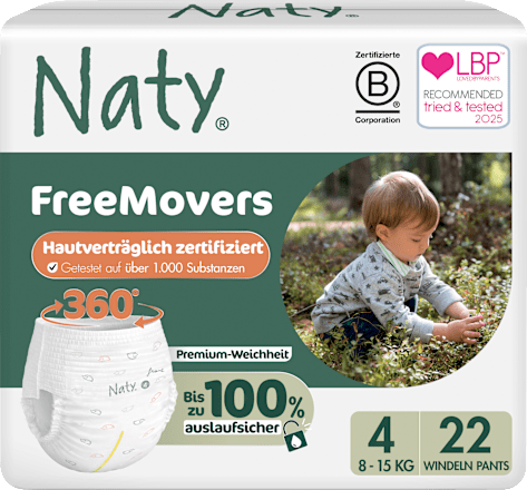 Babybroekjes maat 4 (8-15 kg), 22 stuks