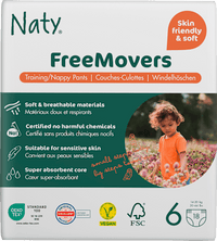 Babybroekjes maat 6 (vanaf 16+ kg), 18 stuks