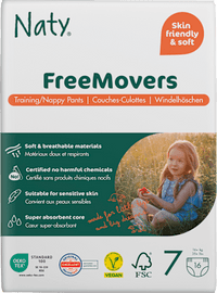 Babybroekjes maat 7 (16+ kg), 16 stuks