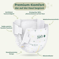 BioEmbrace luiers maat 1 (2-5 kg), 25 stuks