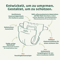 BioEmbrace luiers maat 1 (2-5 kg), 25 stuks