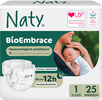Windeln BioEmbrace Gr. 1 (2-5 kg), 25 St