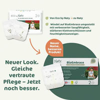 Windeln BioEmbrace Gr. 2 (3-6 kg), 33 St