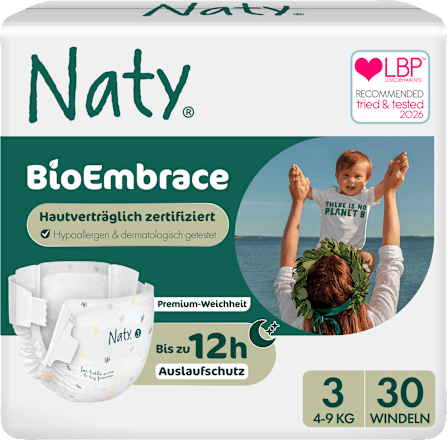 Windeln BioEmbrace  Gr. 3 (4-9 kg), 30 St