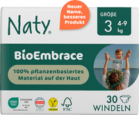 BioEmbrace luiers maat 3 (4-9 kg), 30 stuks